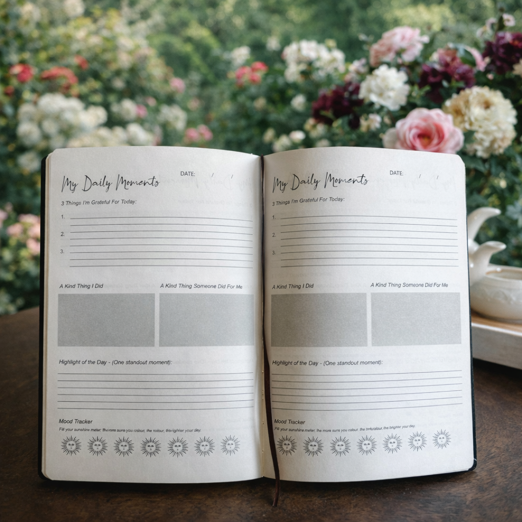 The Black & Silver Gratitude Journal – I Am Thankful For