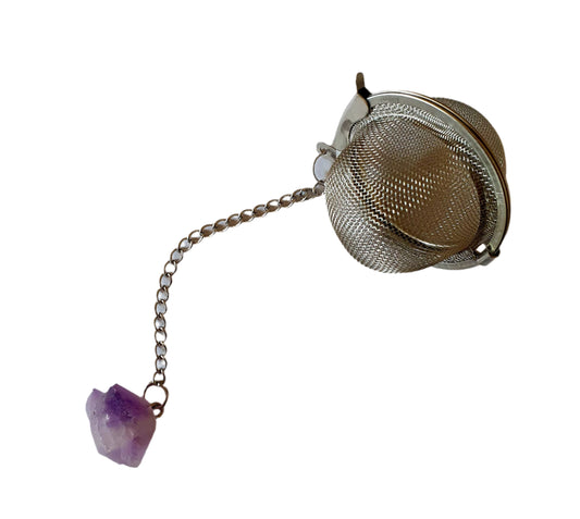 Amethyst Raw Gemstone Tea Strainer