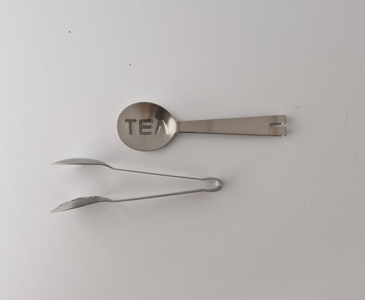 Stainless Steel Silver Teabag Squeezer
