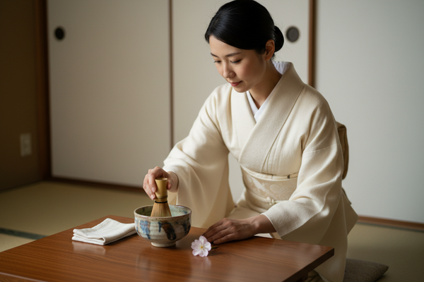 Tea Rituals Pillar