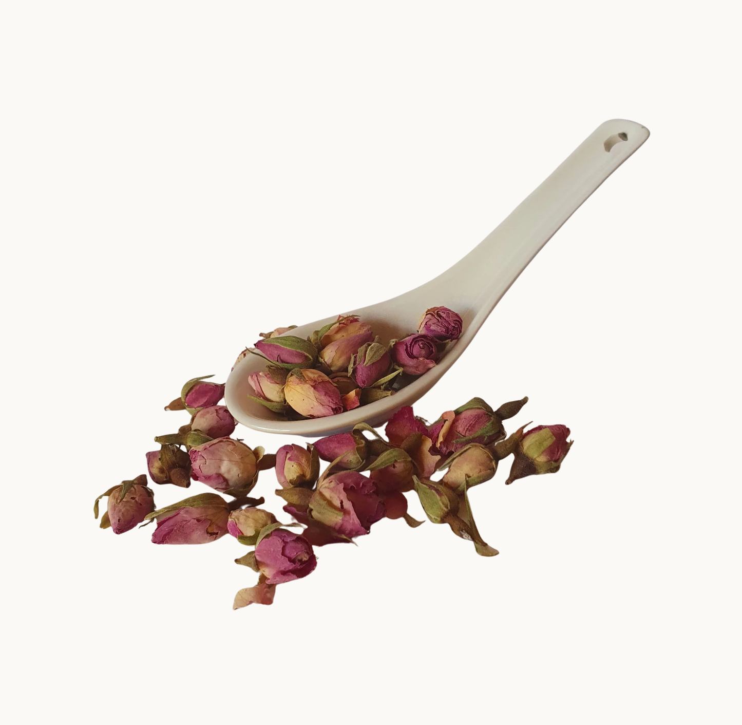 Whole Pink Rosebuds